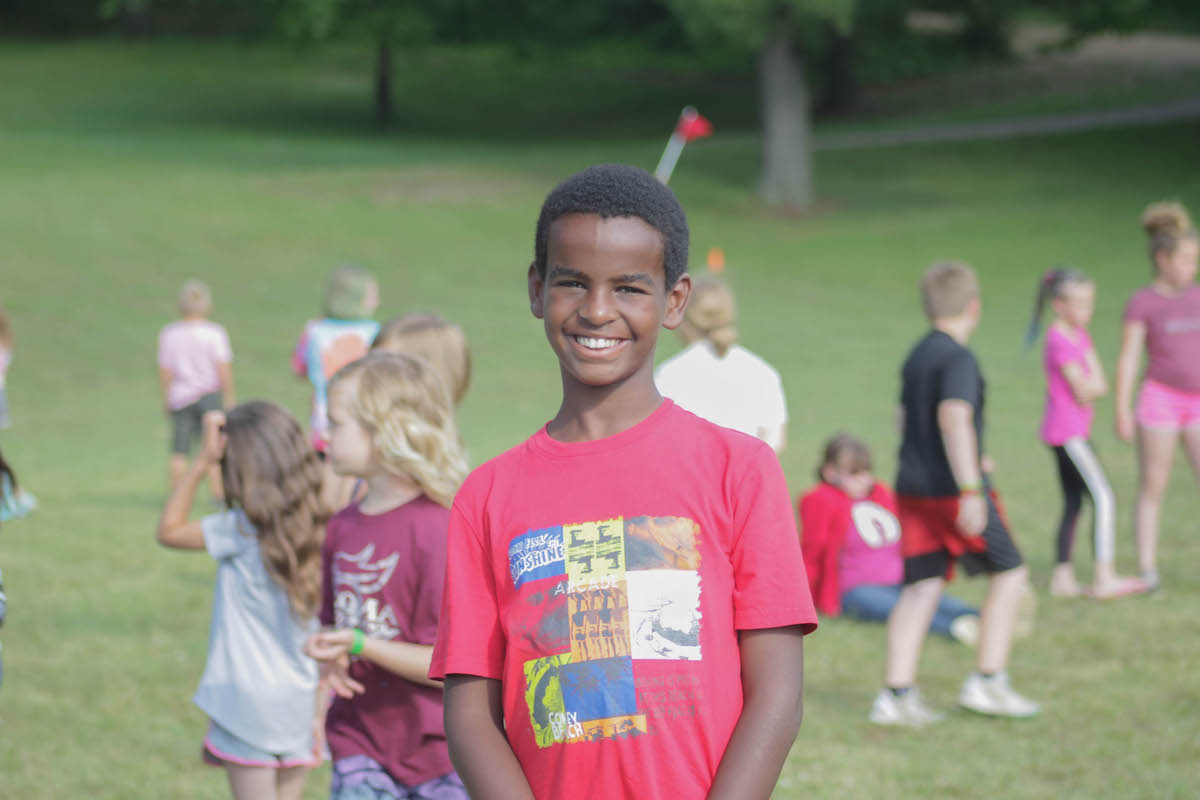 Girls Hugging at Prime Time Camp